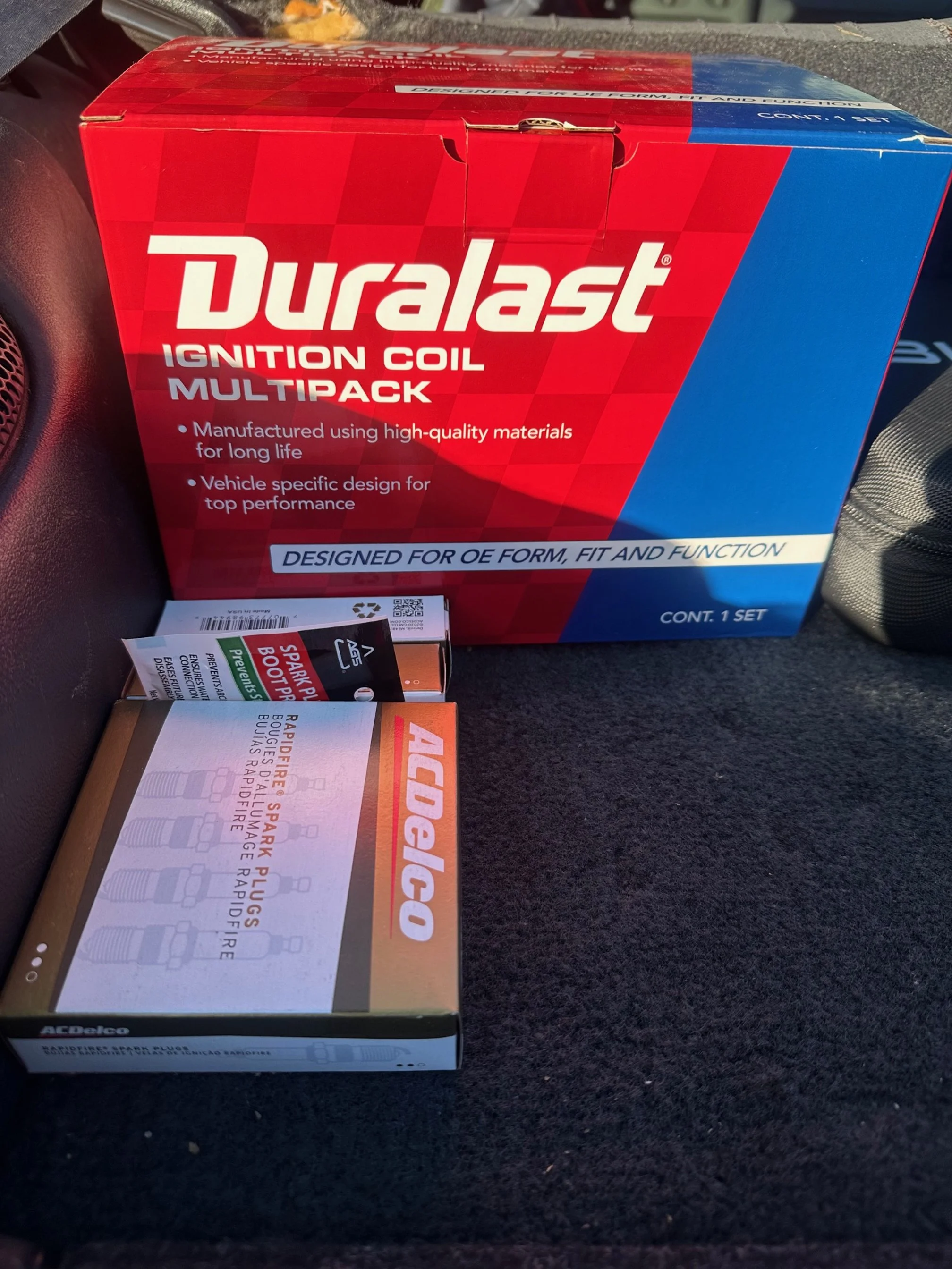 New Spark Plugs & Coils