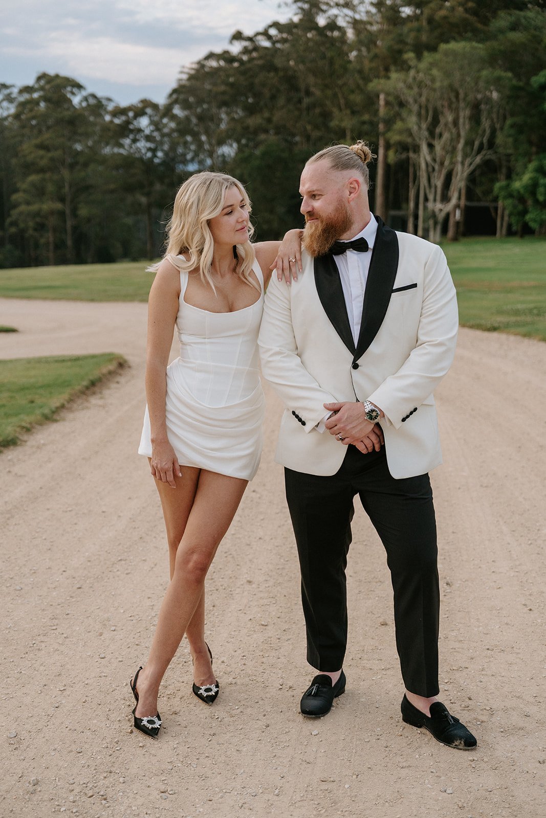    
"From my first phone call with Bronte, I knew we had made the right choice. She has this natural, uplifting presence that immediately put us at ease, and as soon as she walked into the room on our wedding day it felt like we had been friends fore