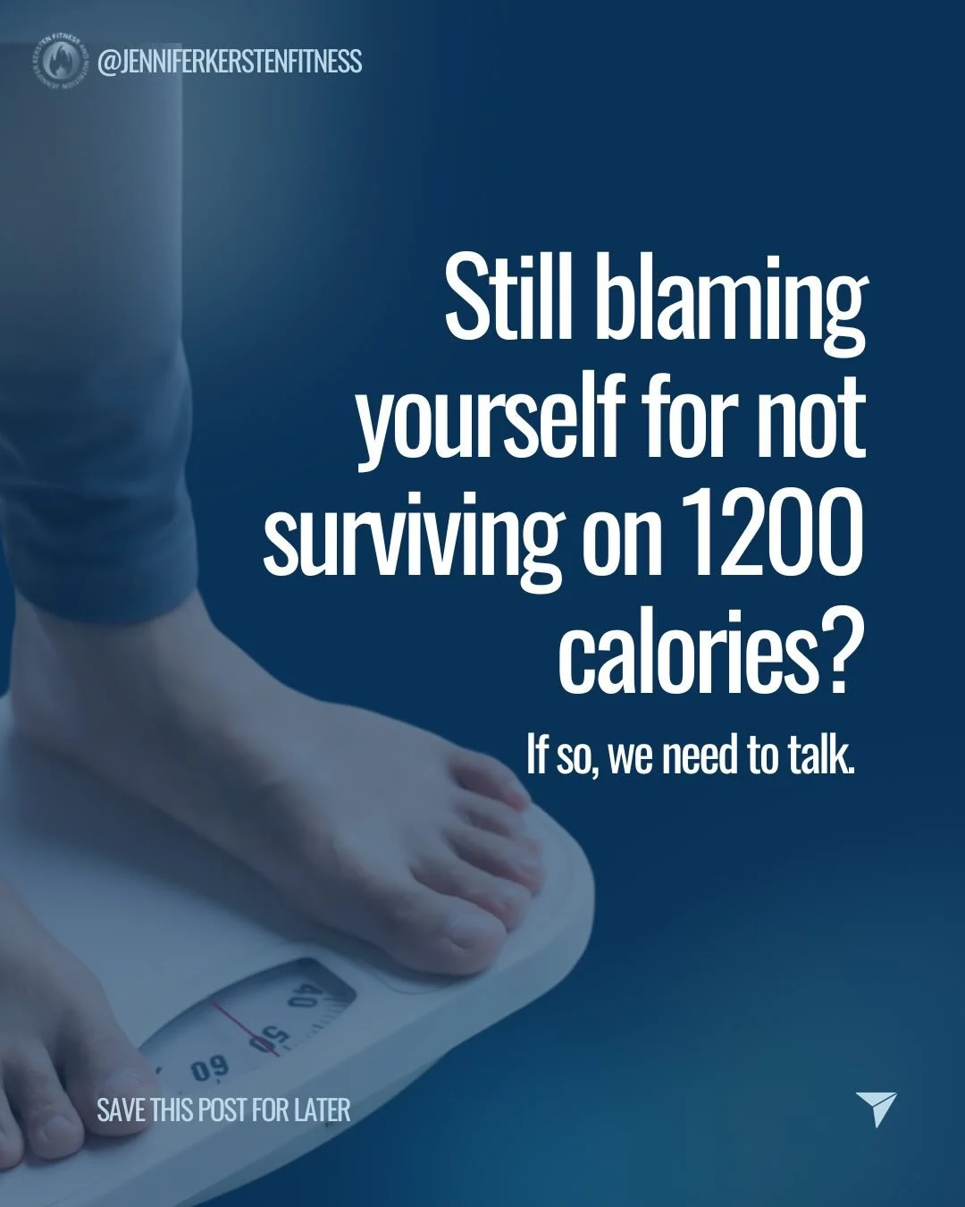 Still blaming yourself for not surviving on 1200 calories a day?

You tracked. You planned. You were so disciplined. And then the hunger got loud and you caved and then you spent the next three days in a shame spiral convinced you just don&rsquo;t ha