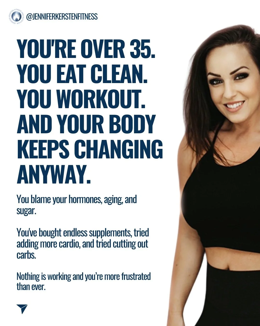 You&rsquo;re not lazy. You&rsquo;re not broken. You&rsquo;re not failing.

Your body learned to survive every diet you&rsquo;ve ever put it through &mdash; and now it&rsquo;s fighting back.

This is not a willpower problem.
This is biology.

I&rsquo;