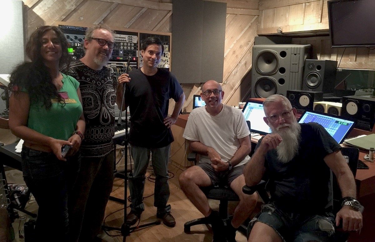 In the Studio Drumming for a New Darrell Arnold Project!