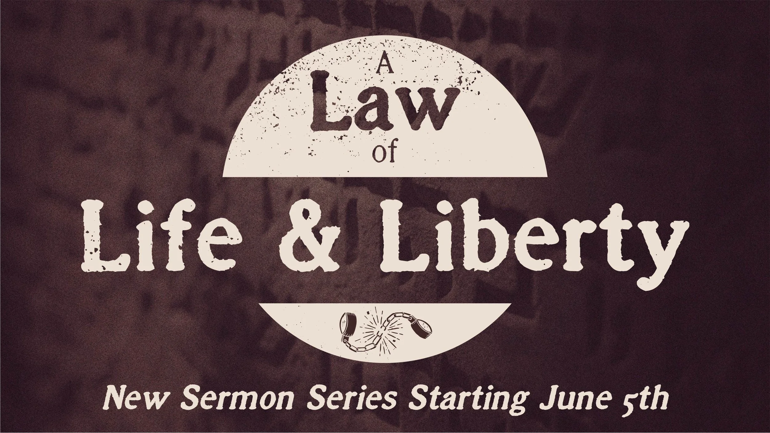 Sermon Series Graphic on the Ten Commandments