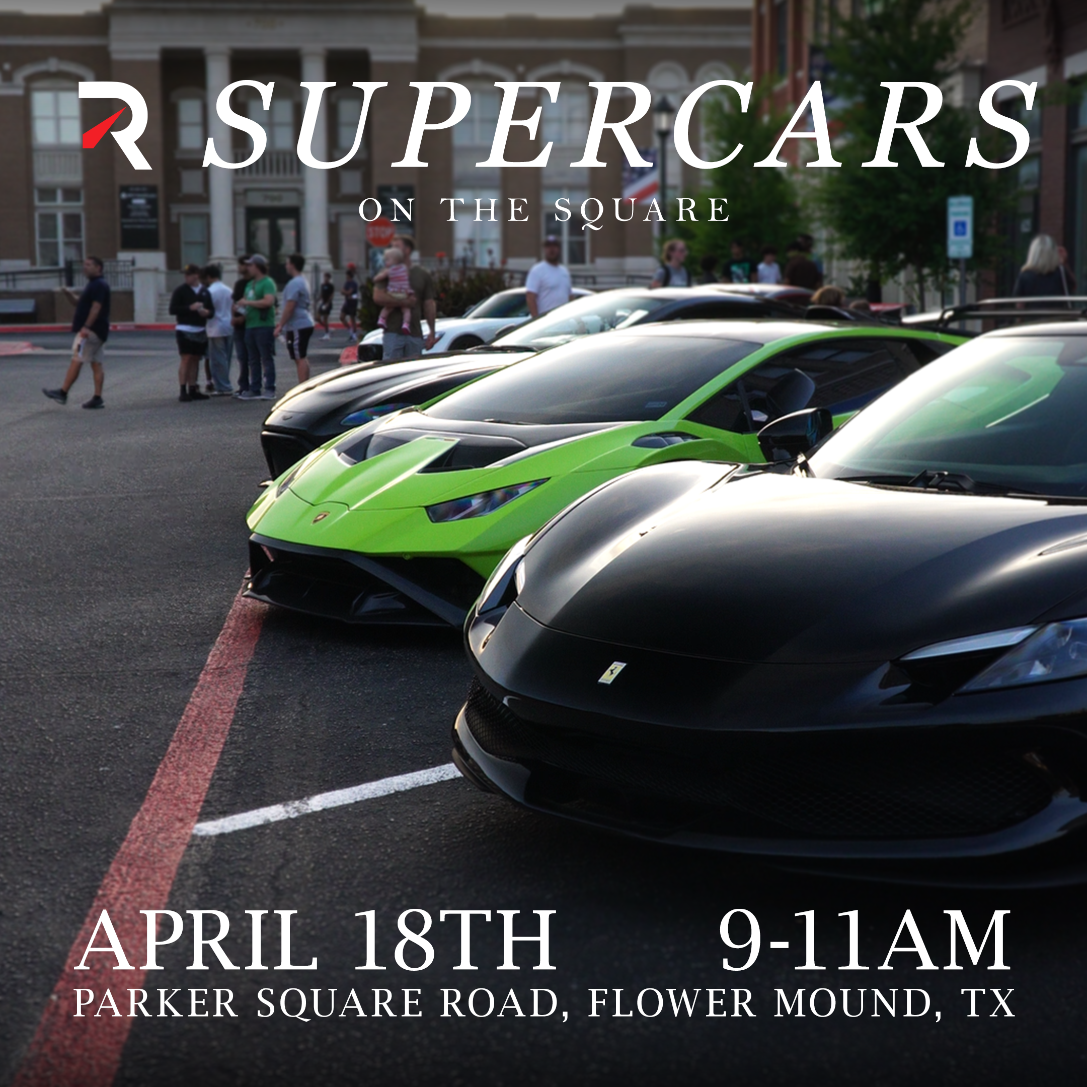 Supercars on the Square