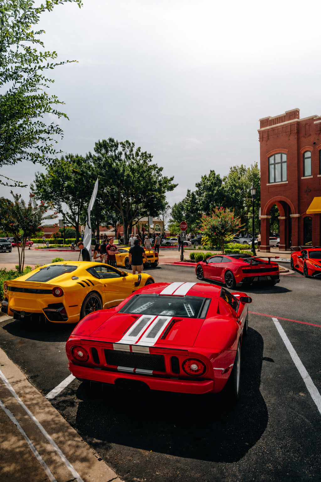 Supercars on the Square