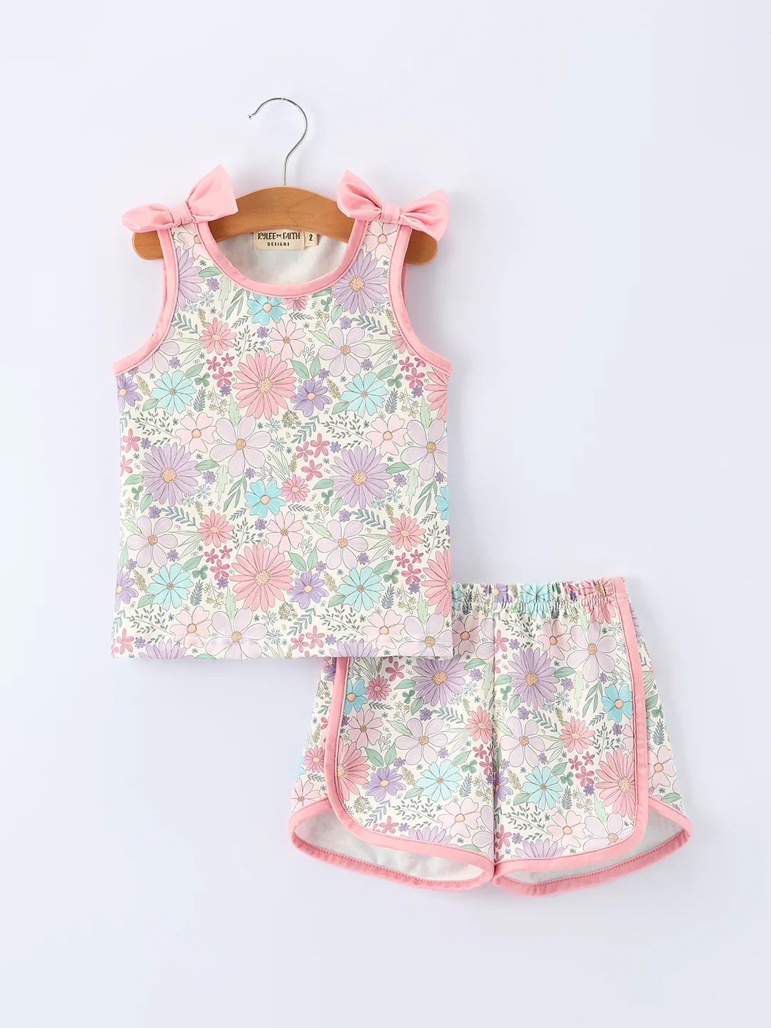 Adorable Floral Toddler Set