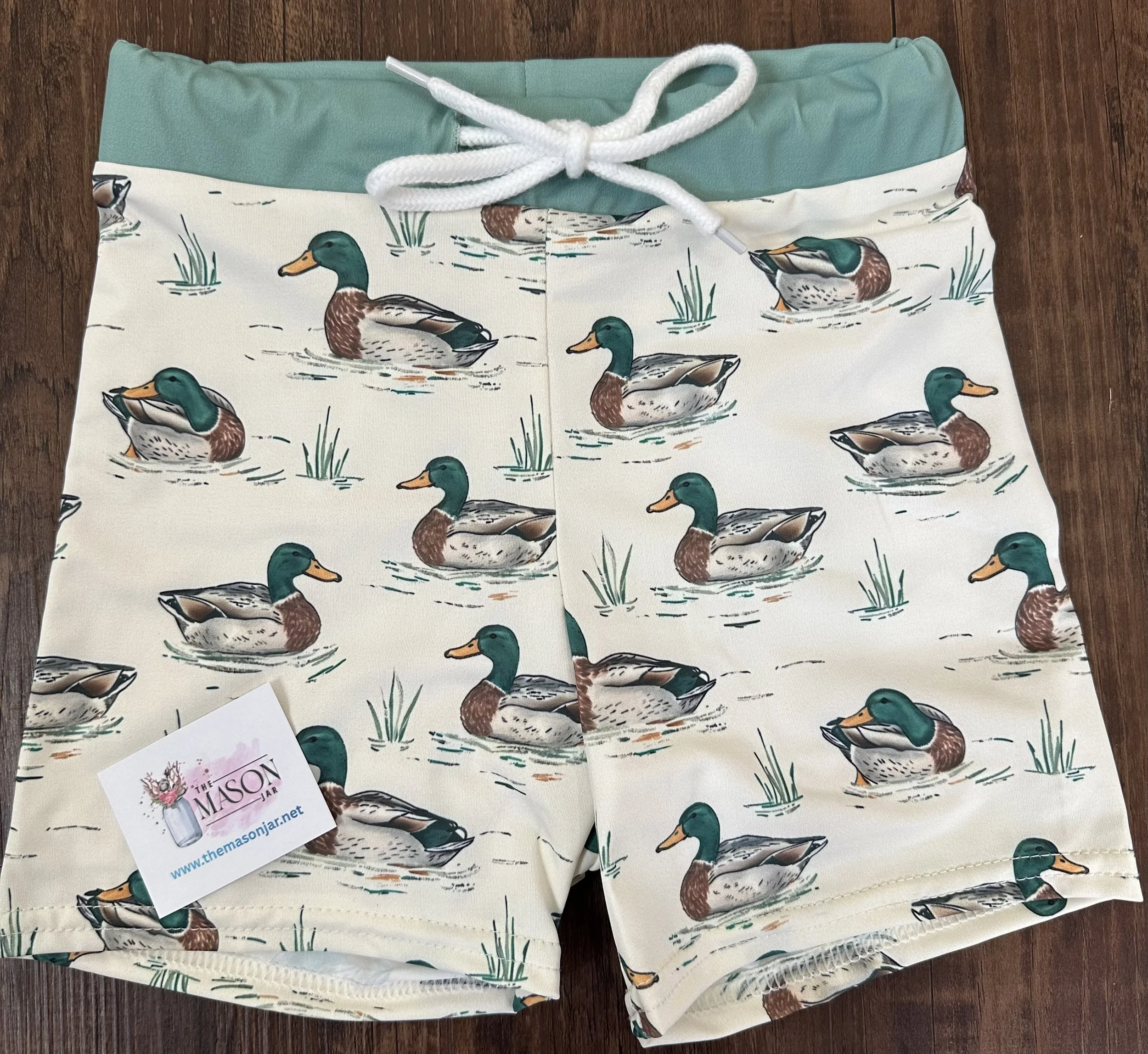 Duck Swim Trunks