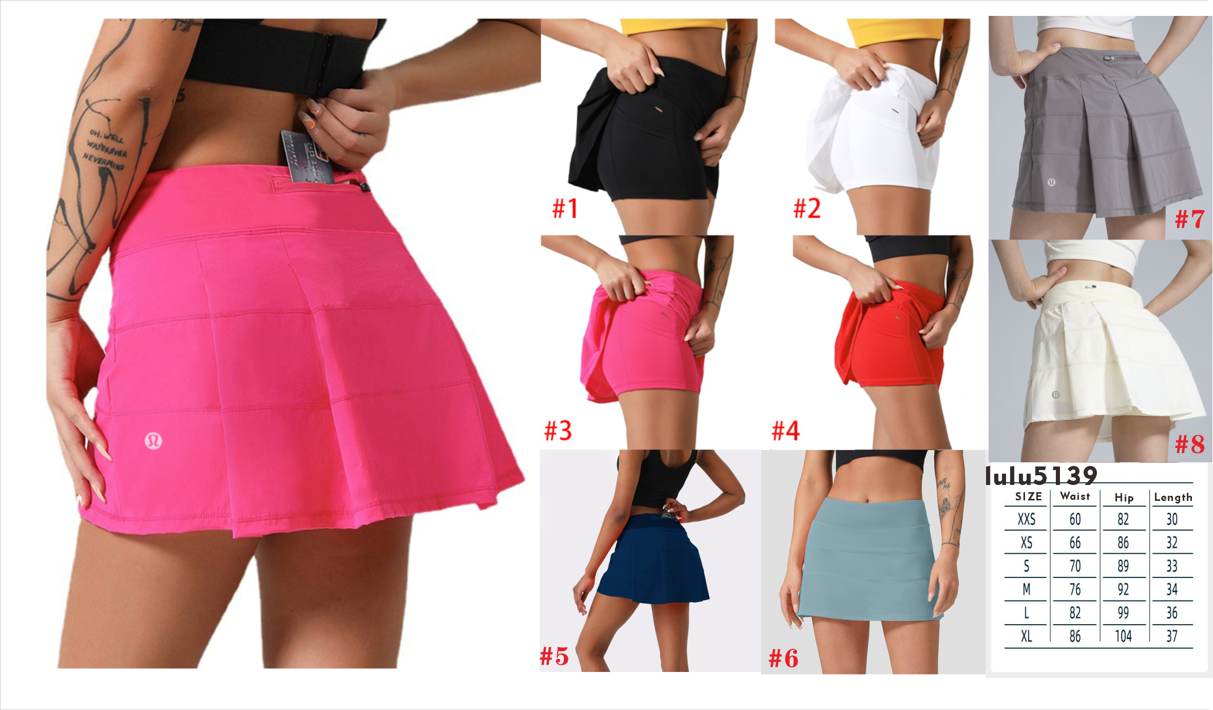 Lu Skort 5139