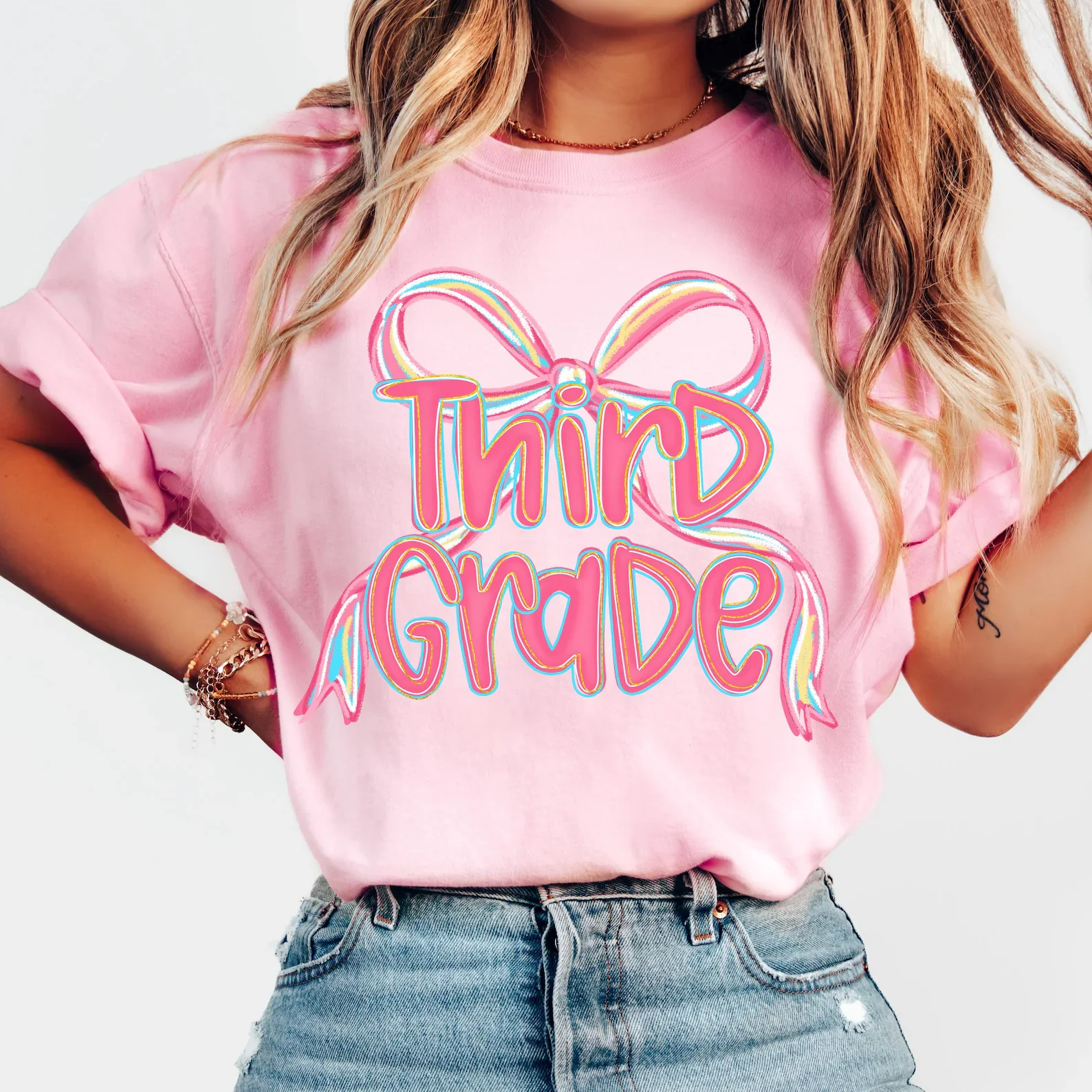 Preppy Bow Grade Tee