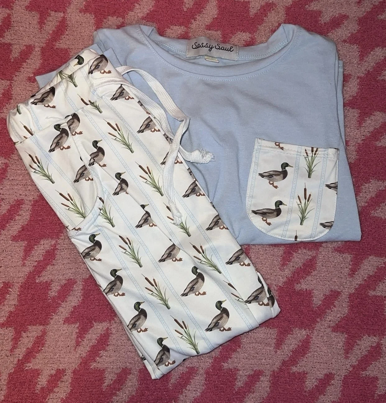 Boys Duck PJ Set