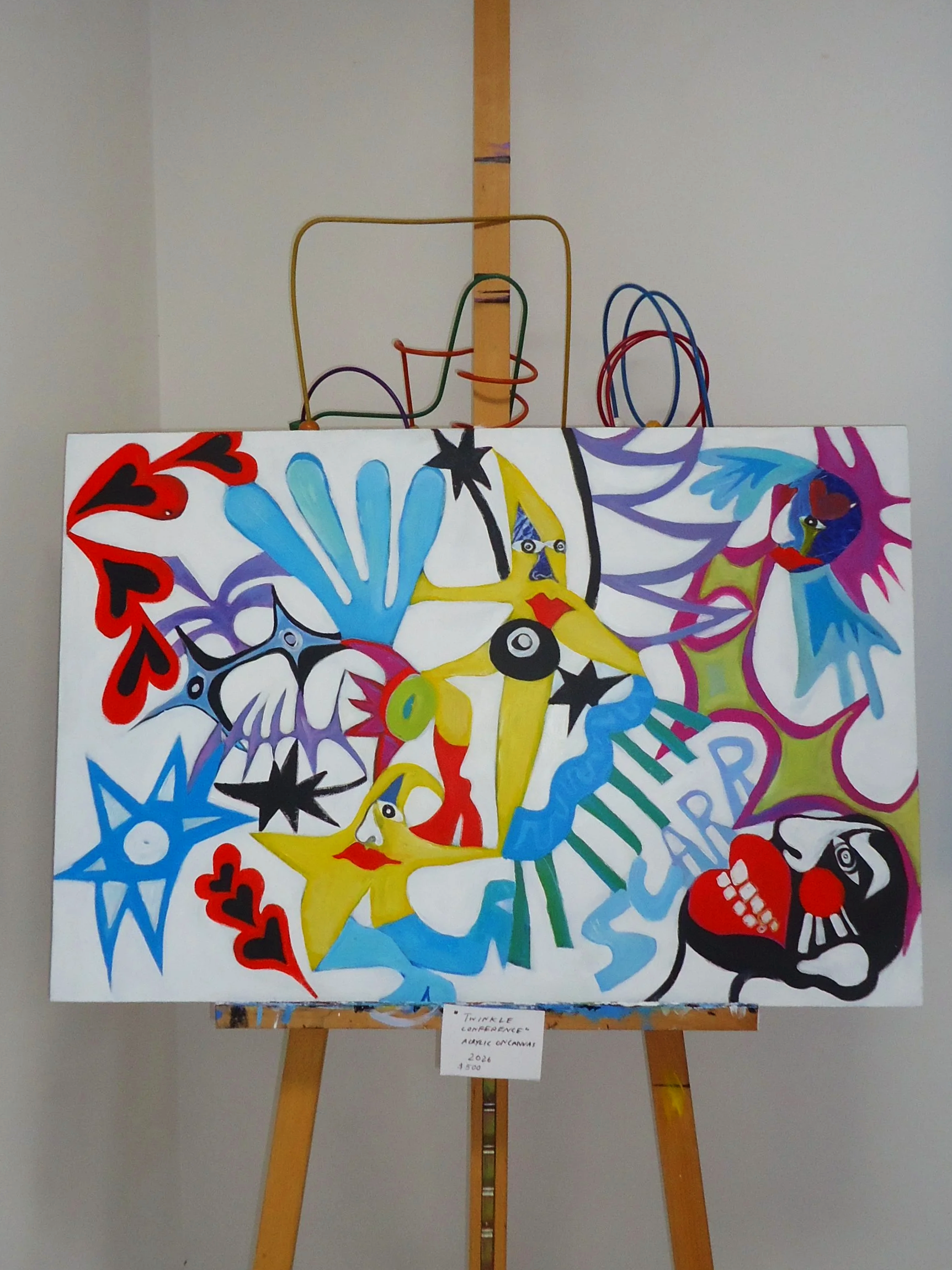 TITLE: Starboy, MEDIUM(s): Acrylic, DIMENSIONS: 60 x 90cm, YEAR: 2026