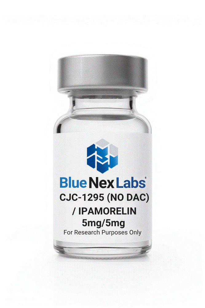 CJC-1259 (no DAC) / Ipamorelin  5mg / 5mg - COA Certified - Research Grade Peptide
