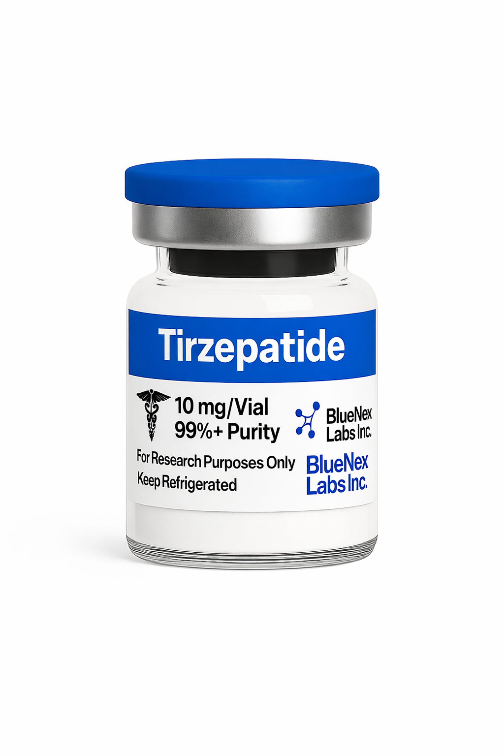 Tirzepatide 10mg - COA Certified - Research Grade Peptide