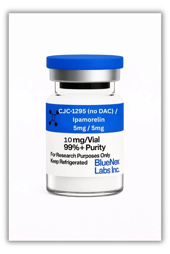 CJC-1259 (no DAC) / Ipamorelin  5mg / 5mg - COA Certified - Research Grade Peptide