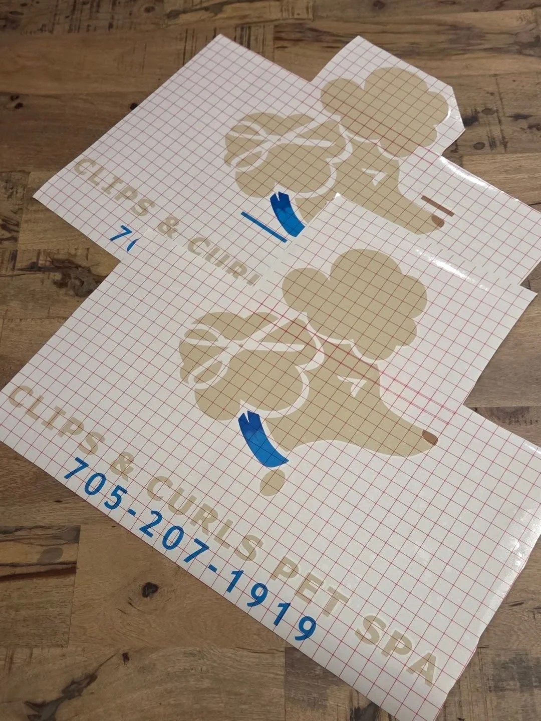 Bringing your business logos to life 🔥 DM us pictures and we get it done👆