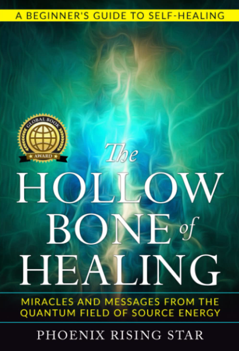 Book cover: The Hollow Bone of Healing by Phoenix Rising Star.