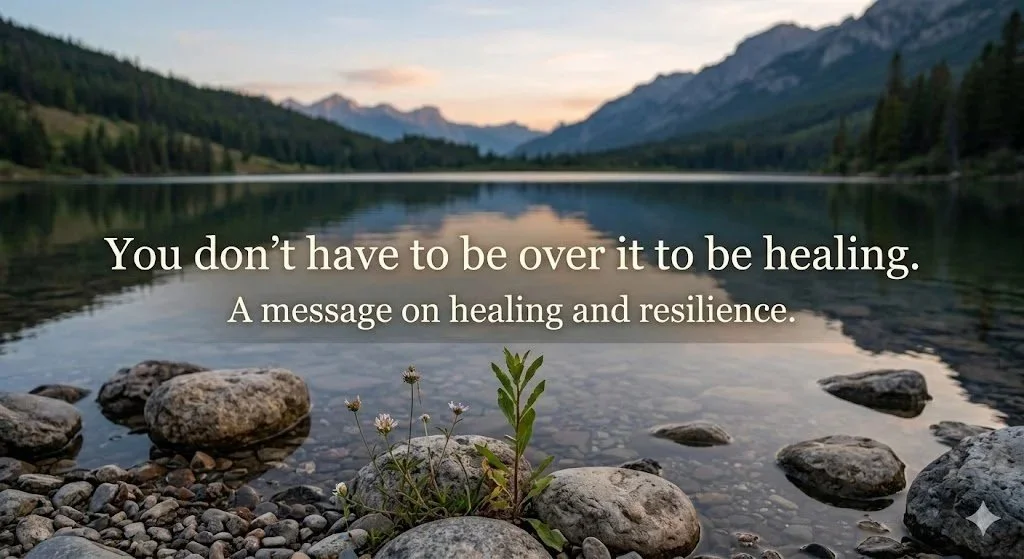 You Don’t Have to Be “Over It” to Be Healing
