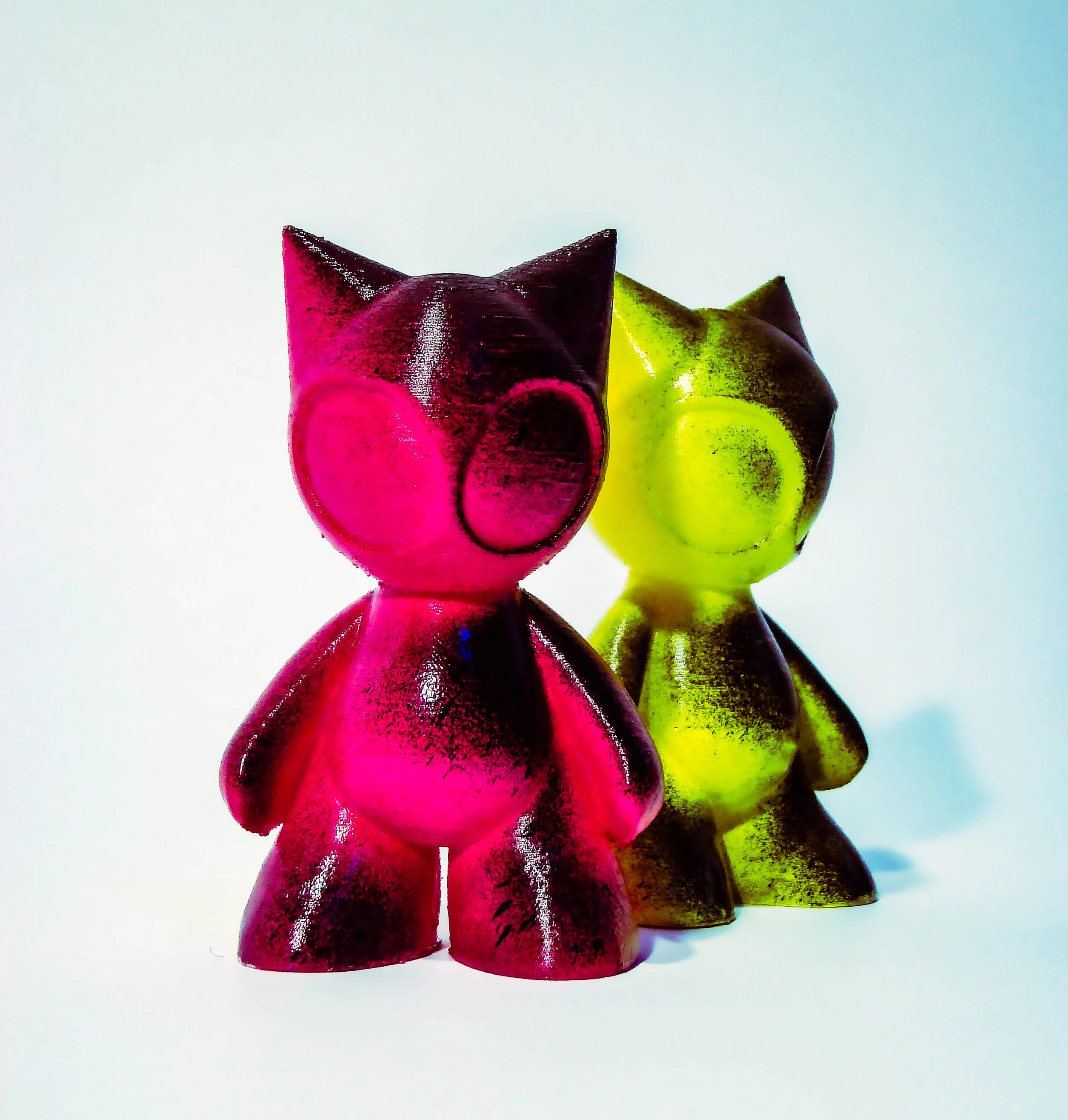 low poly figures
