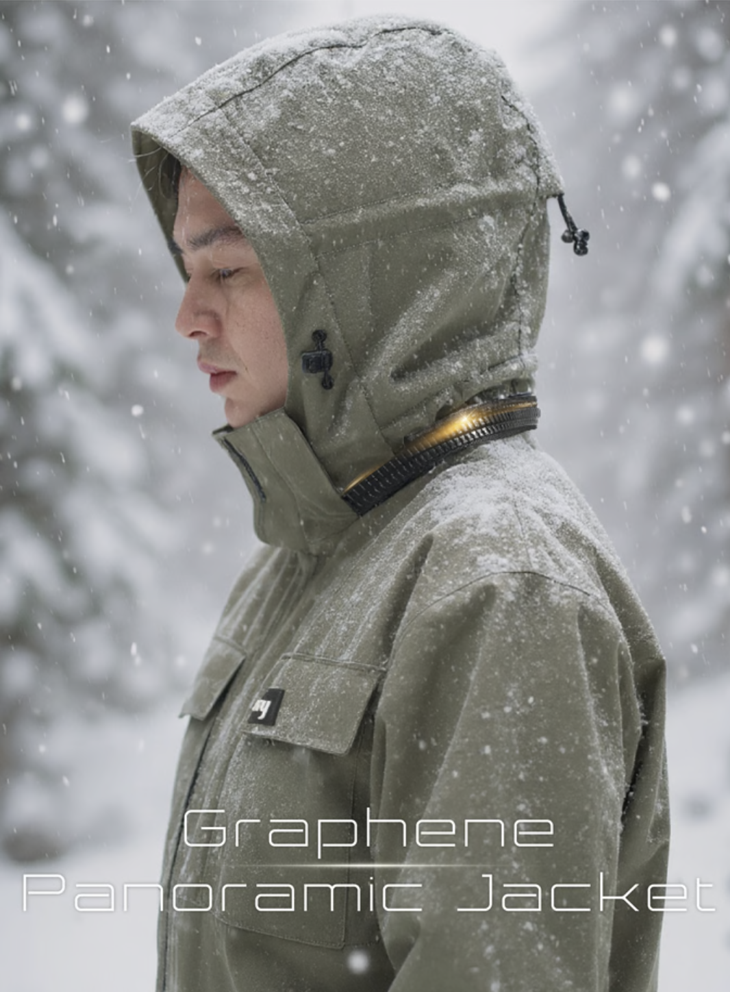 -16°C(3°F) Panoramic Graphene Cargo Jacket