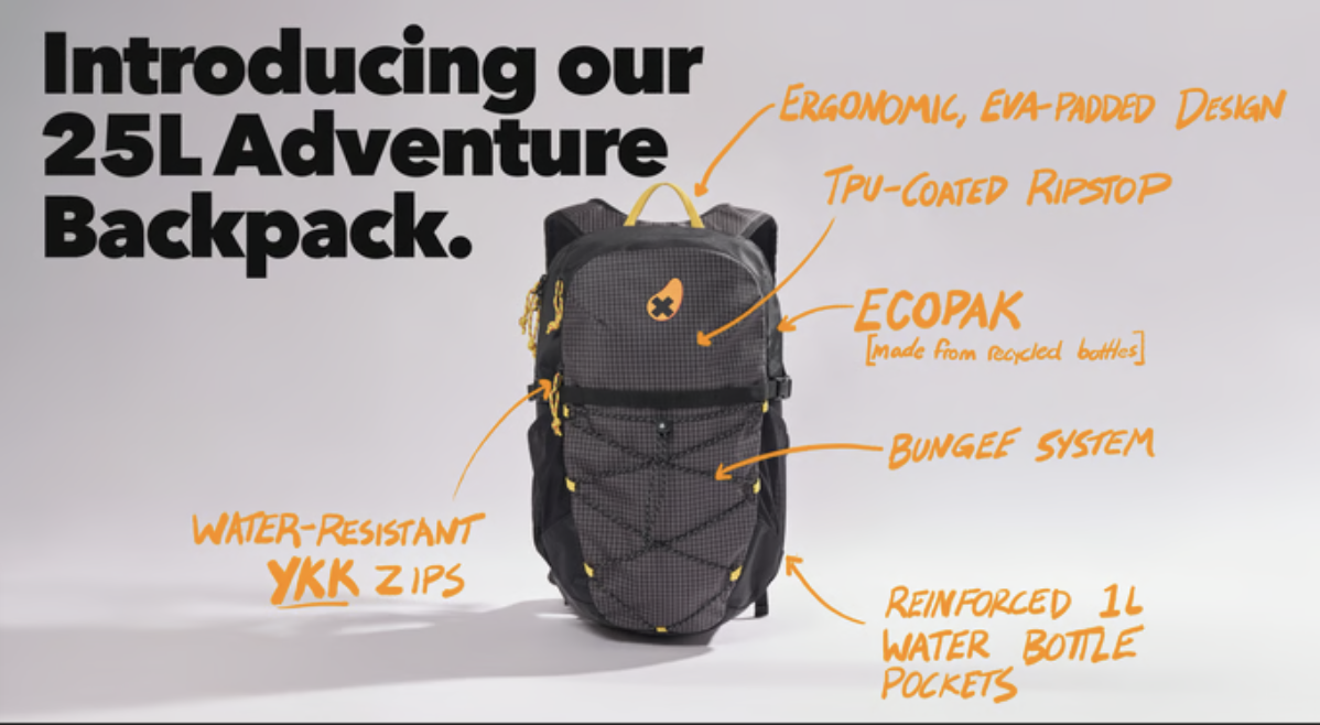 XOÀI Packs - 25L Adventure Backpack