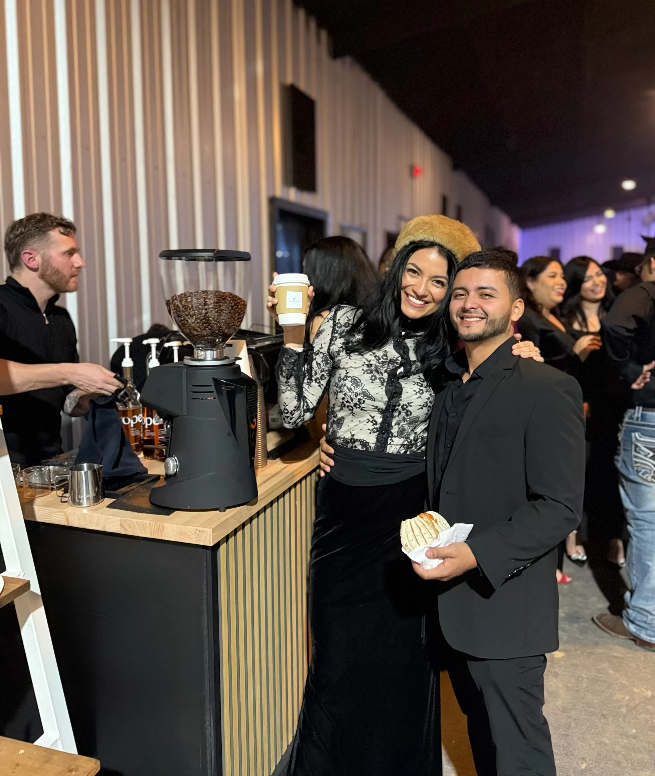 Coffee cart catering in Dallas Fort Worth (DFW) with professional baristas
