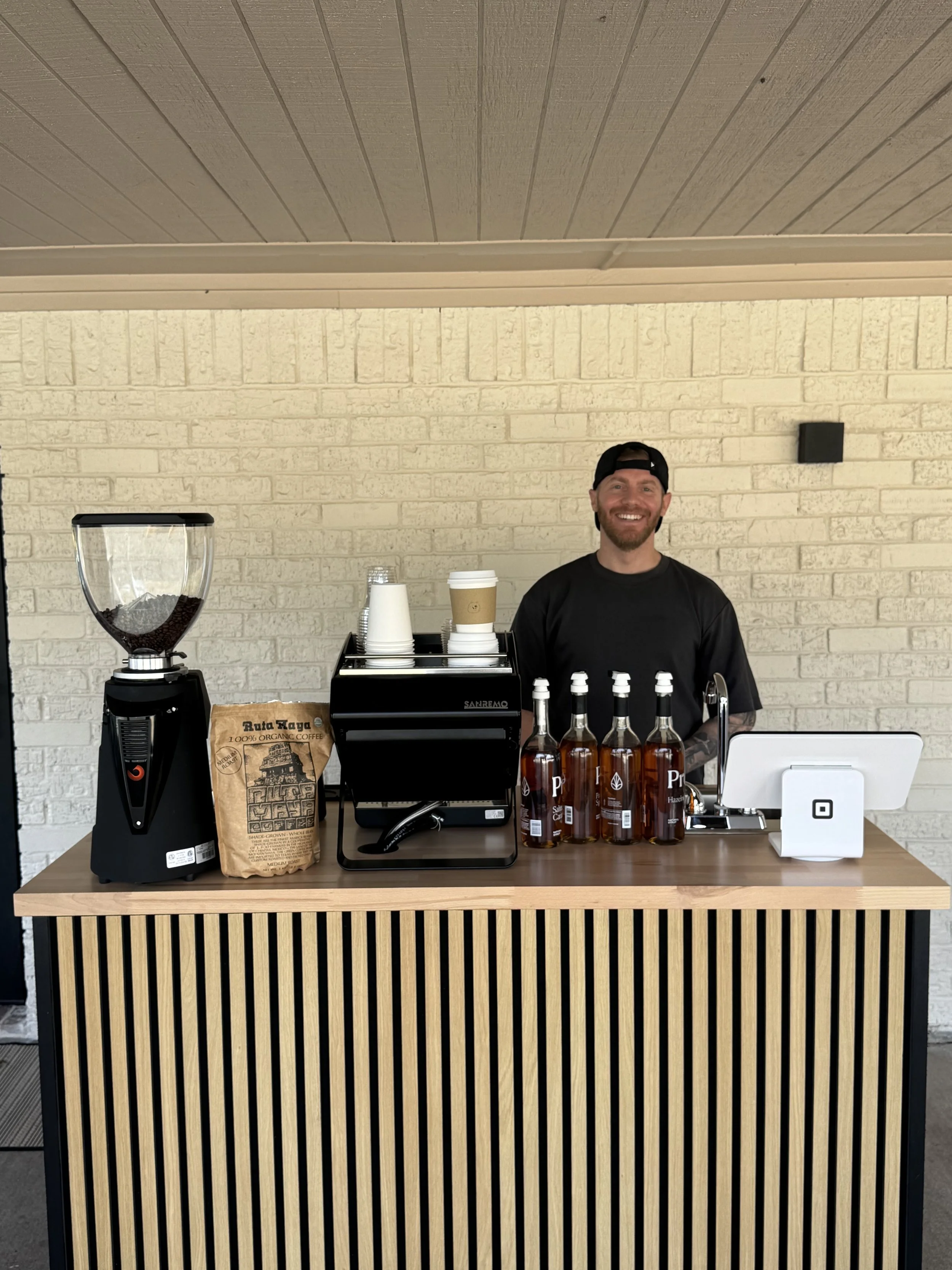 Coffee cart catering in Dallas Fort Worth (DFW) with professional baristas