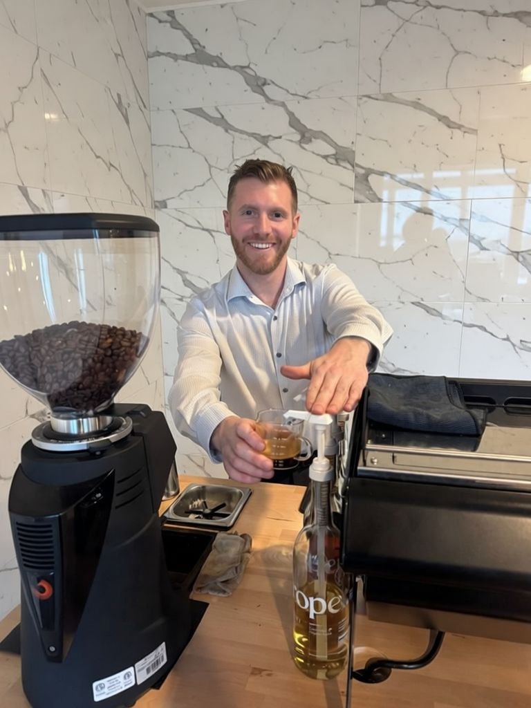 Mobile coffee cart experience for events in the Dallas–Fort Worth area