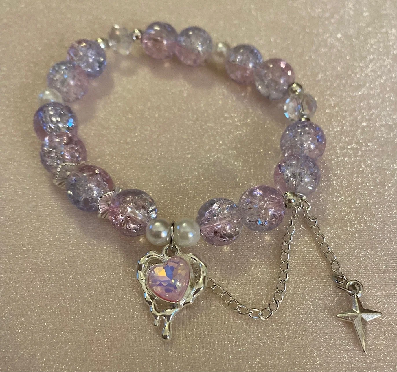 Glass Bead Bracelet