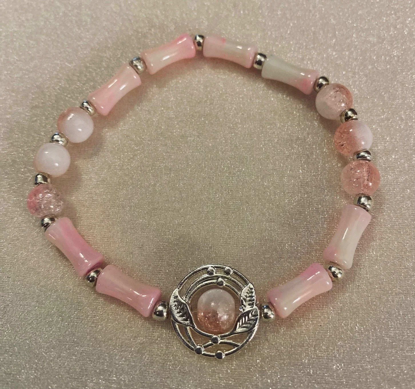 Glass Bead Bracelet