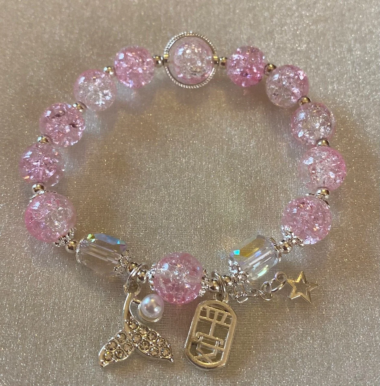Glass Bead Bracelet