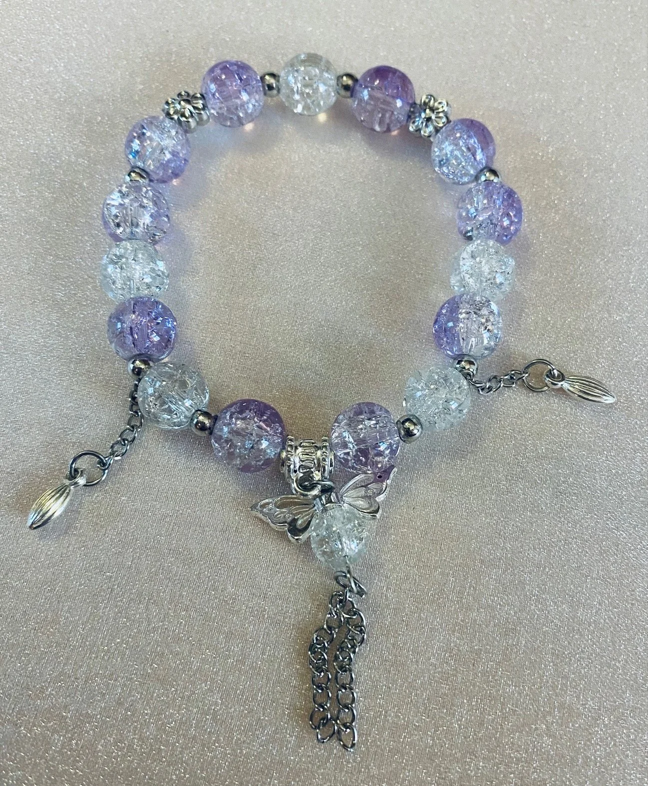 Glass Bead Bracelet