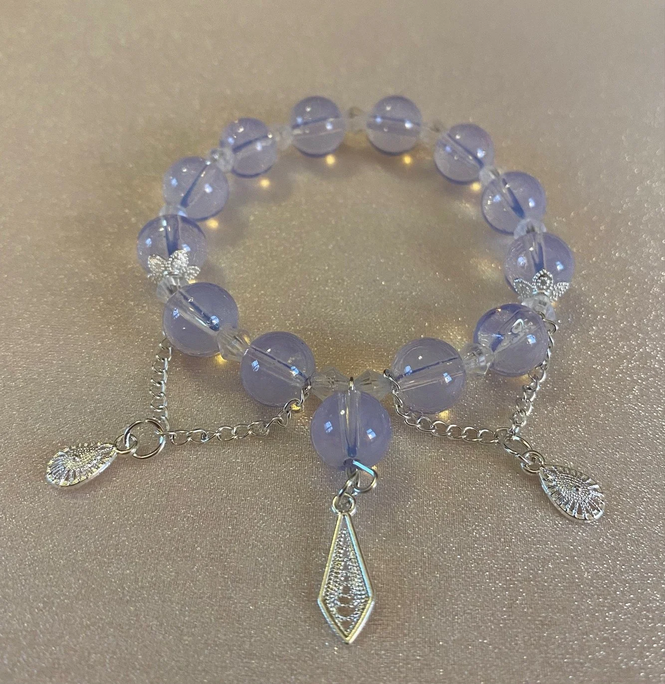 Glass Bead Bracelet
