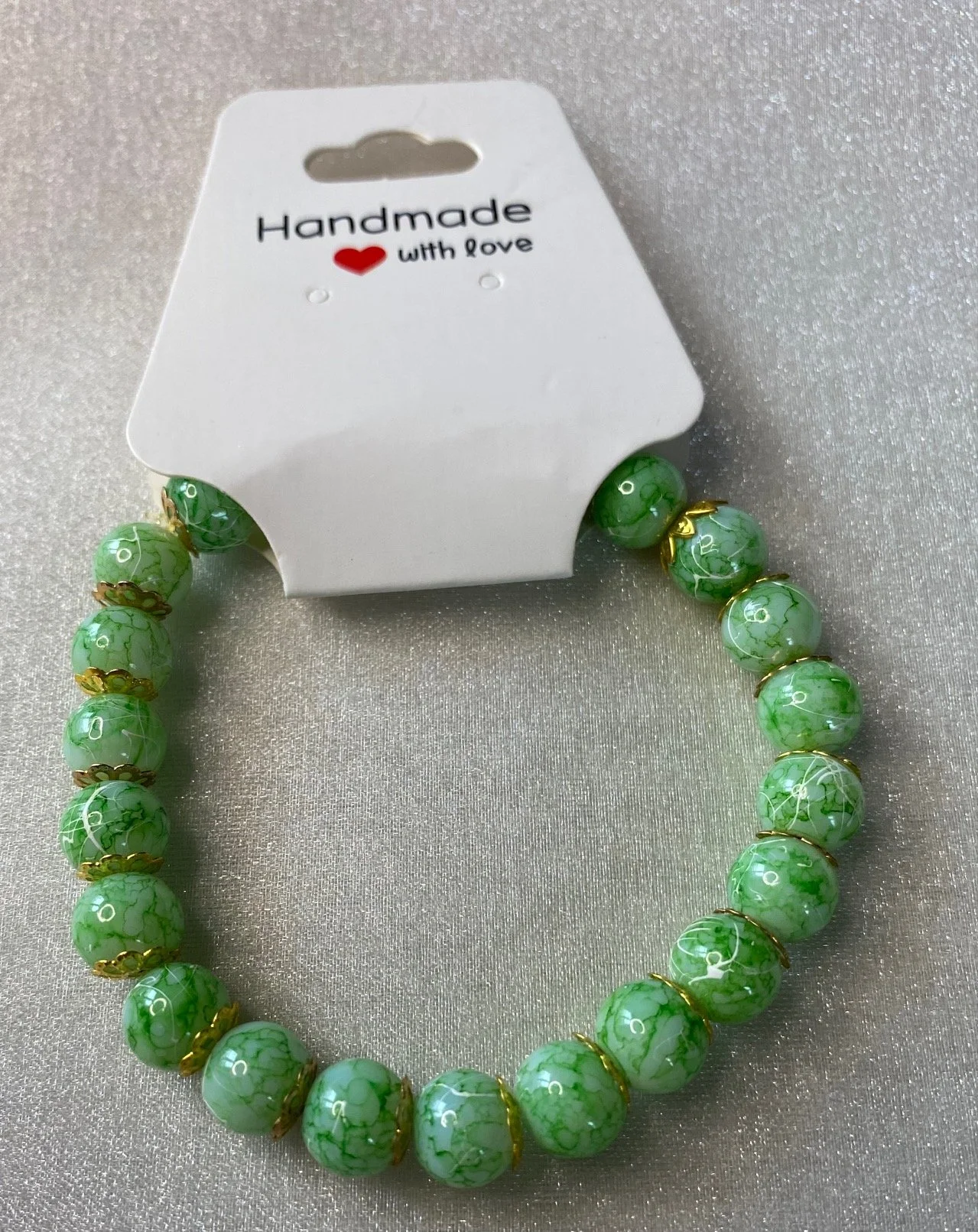 Glass Bead Bracelet