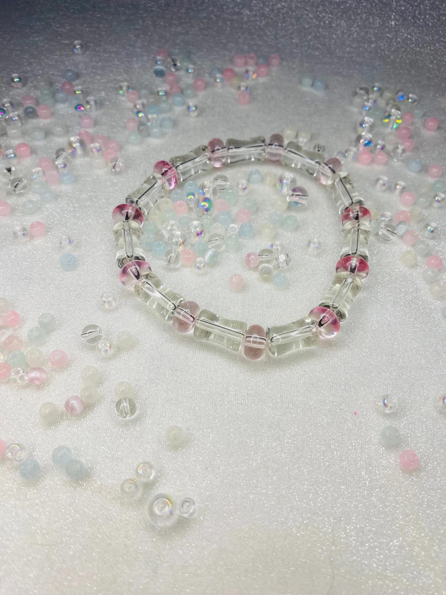 Glass Bead Bracelet