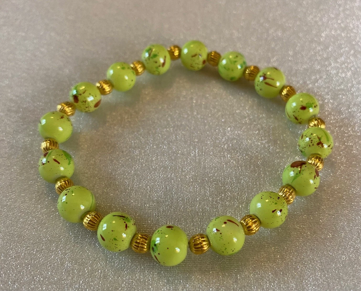 Glass Bead Bracelet
