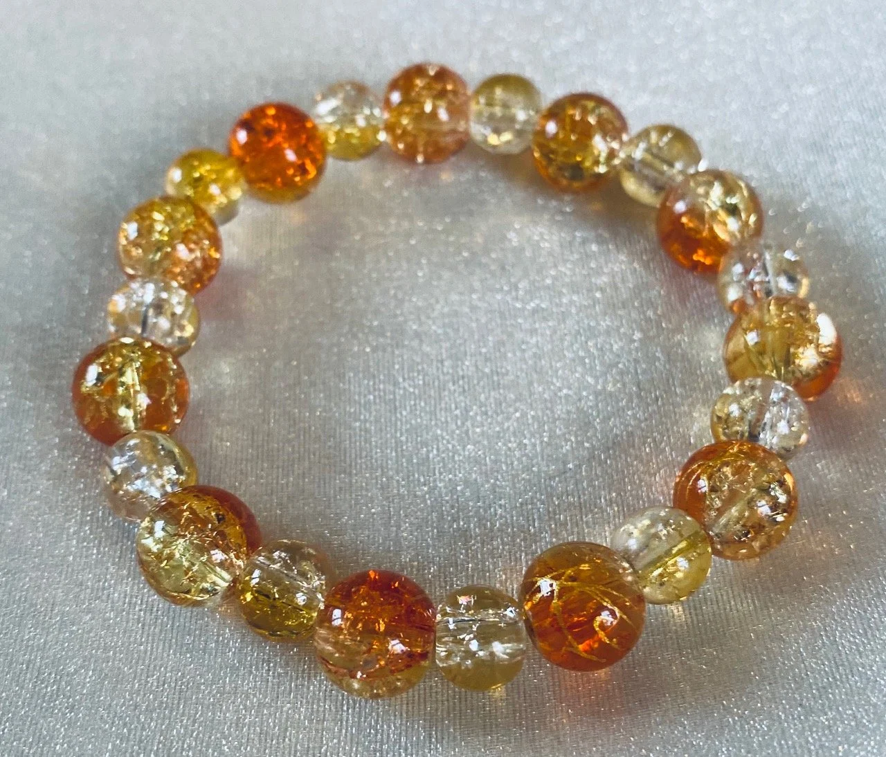 Glass Bead Bracelet