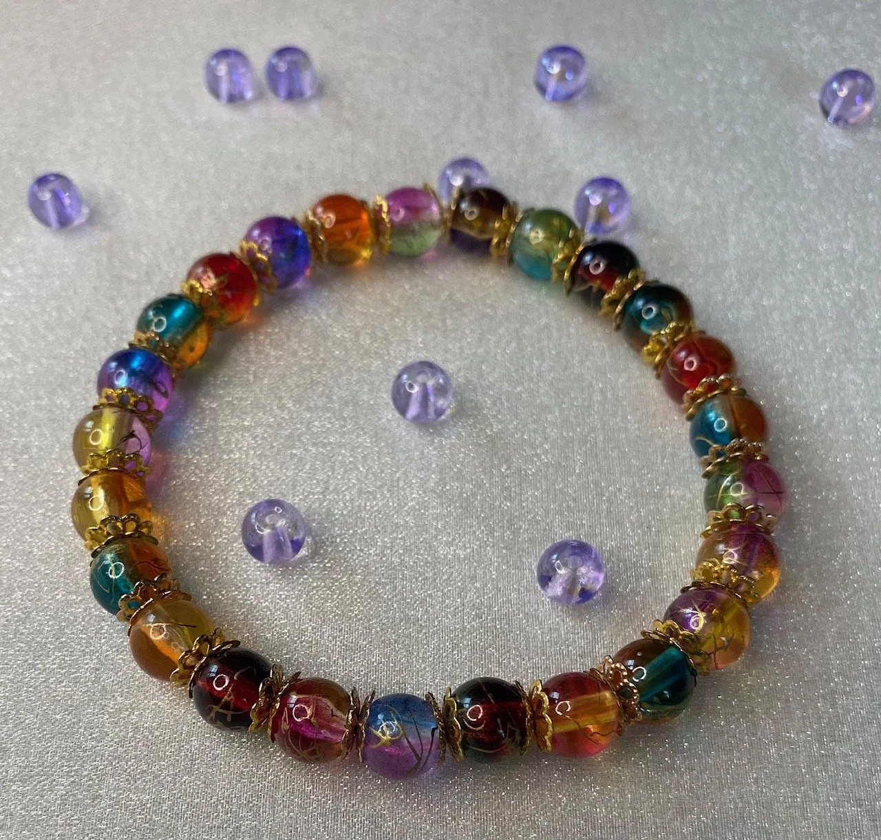 Glass Bead Bracelets