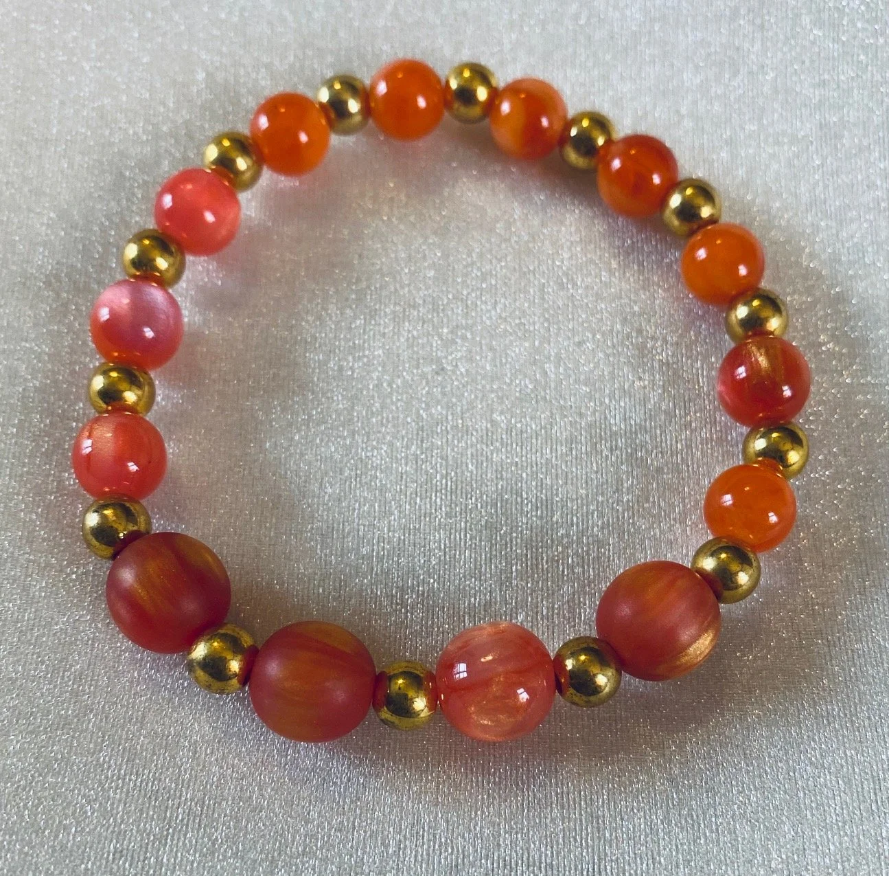 Glass Bead Bracelet