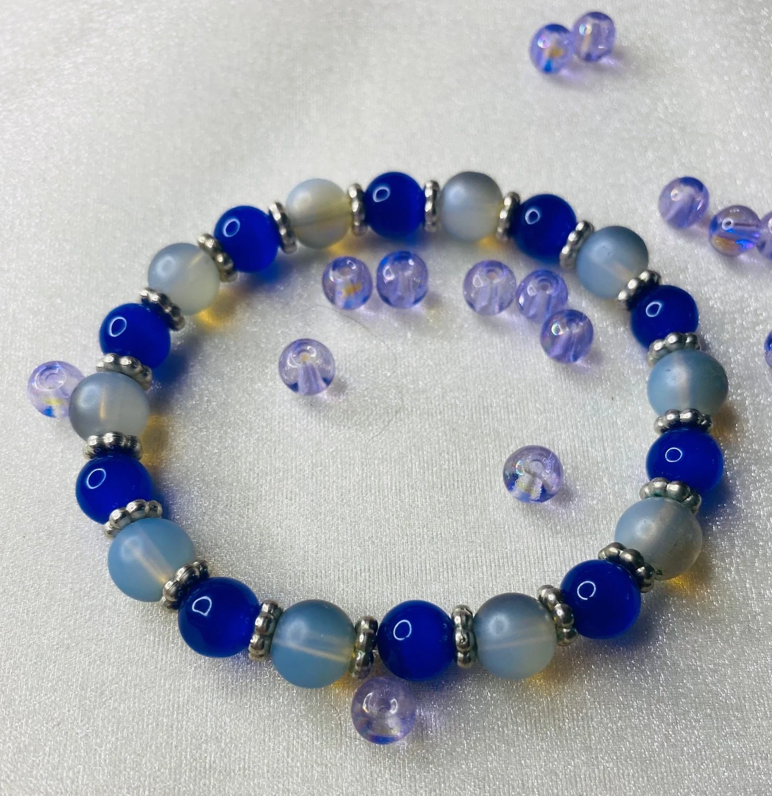 Glass Bead Bracelet