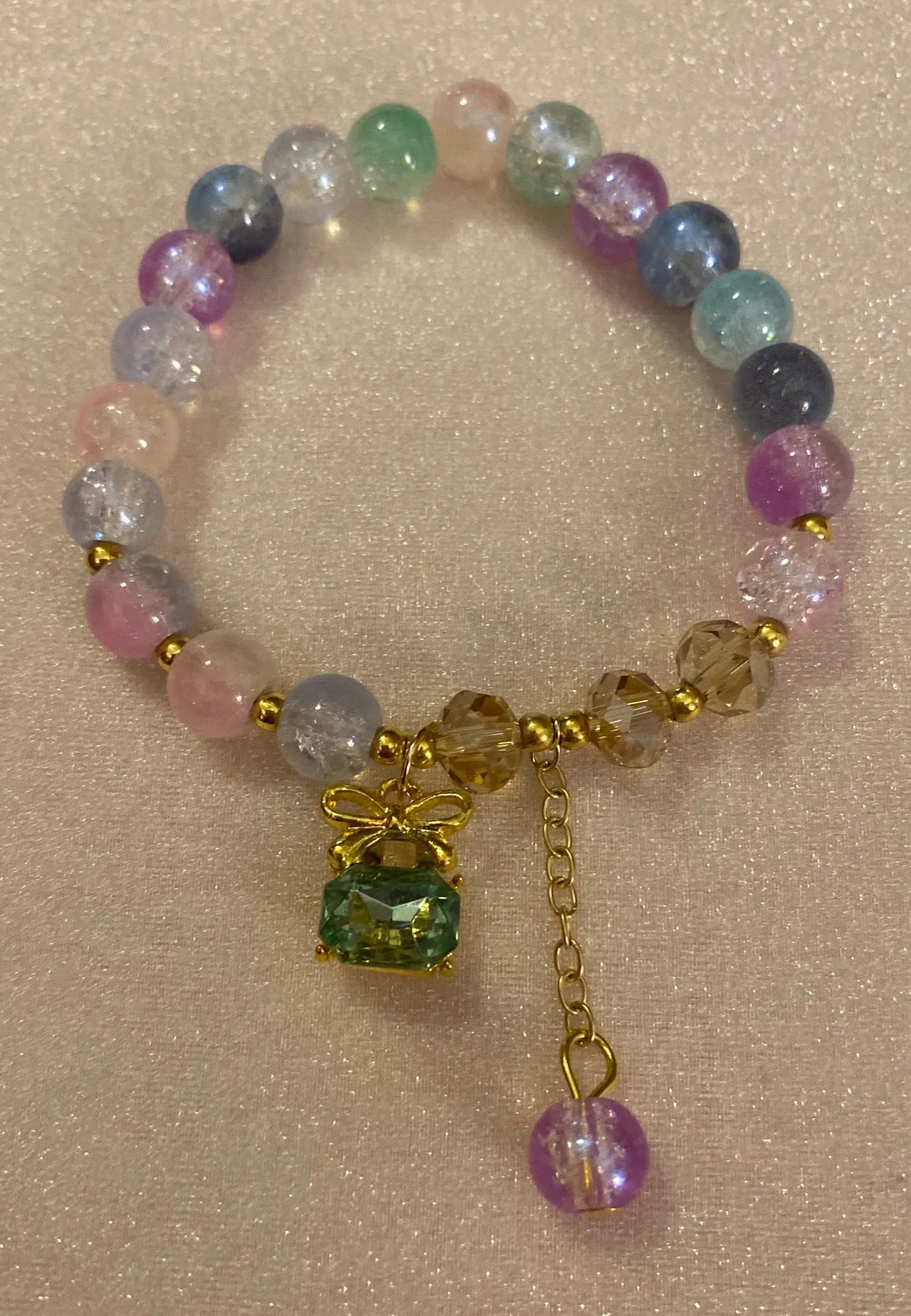Glass Bead Bracelet
