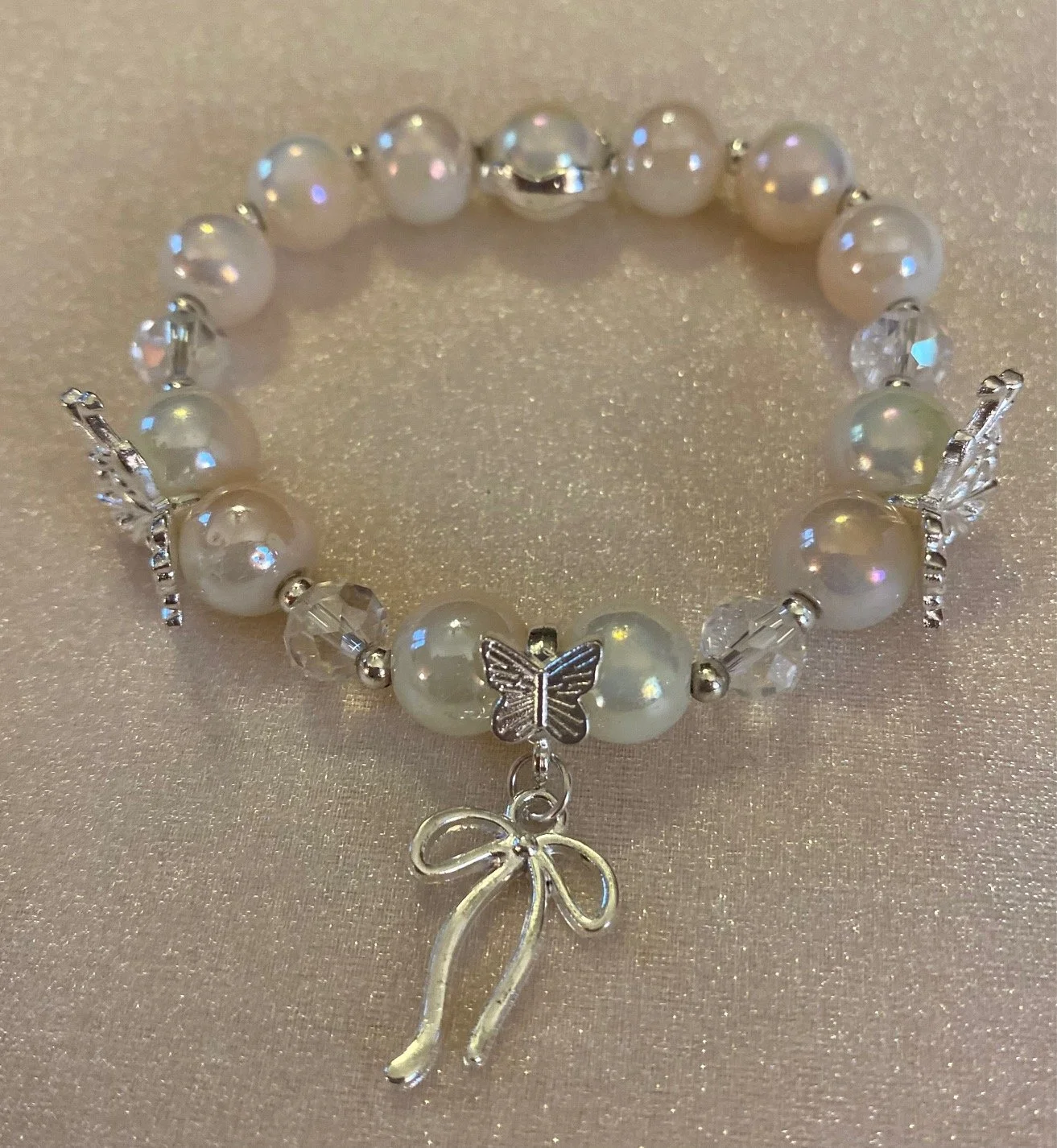 Glass Bead Bracelet