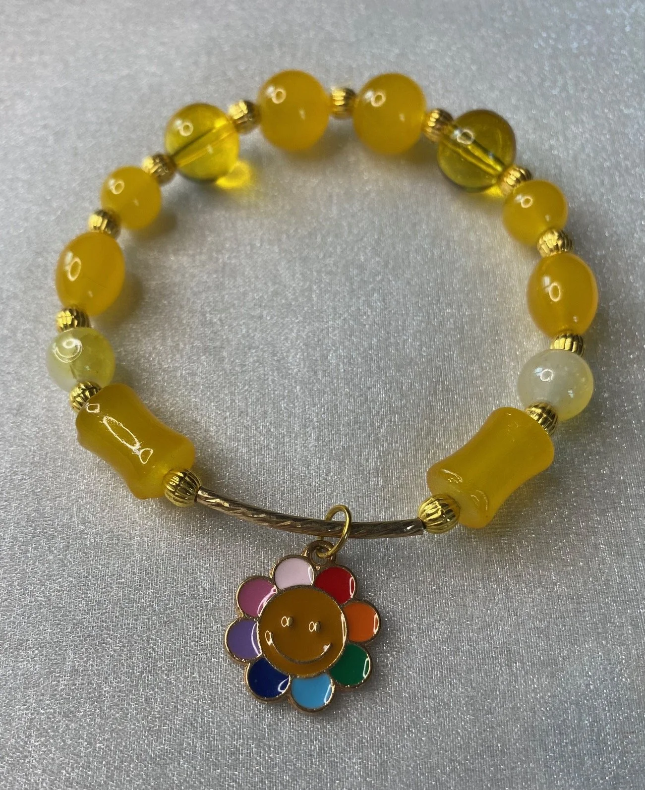 Glass Bead Bracelet