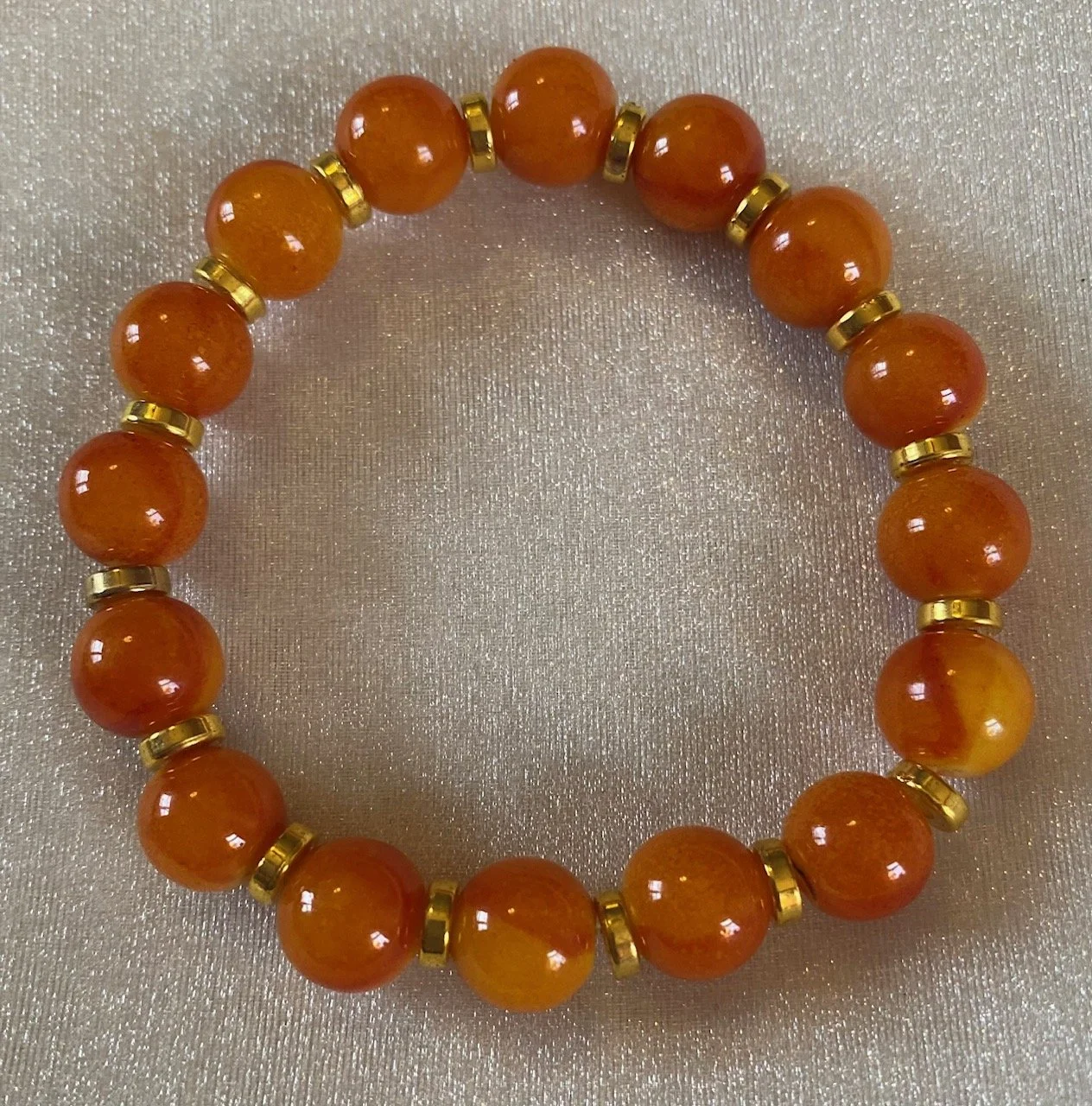 Glass Bead Bracelet