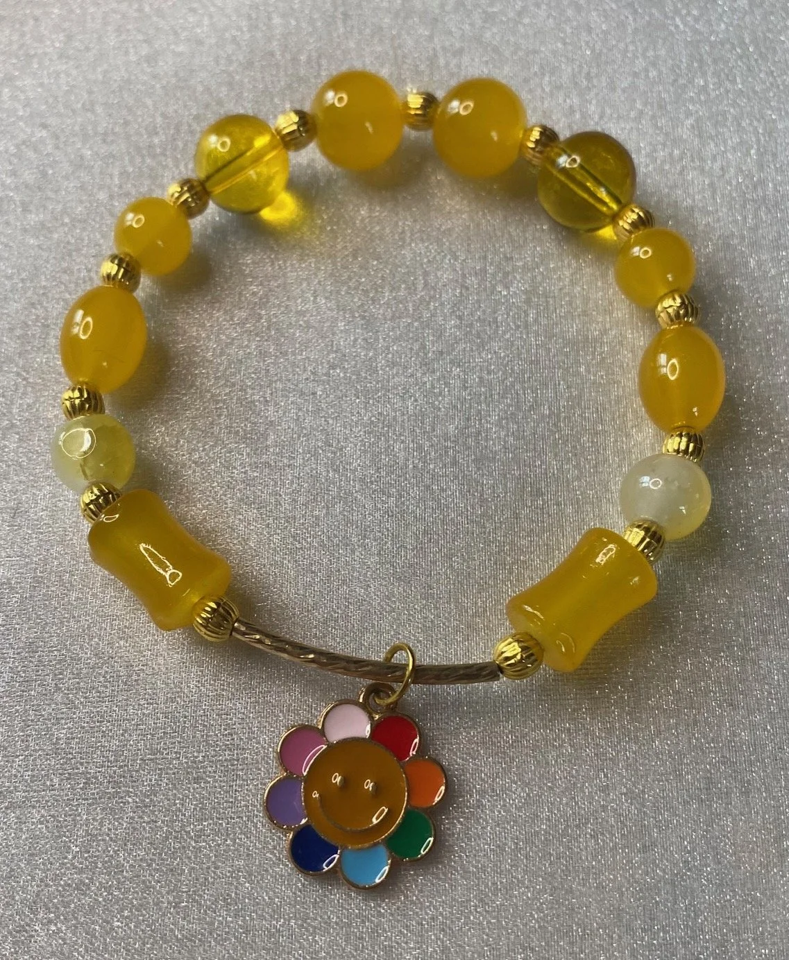 Glass Bead Bracelet