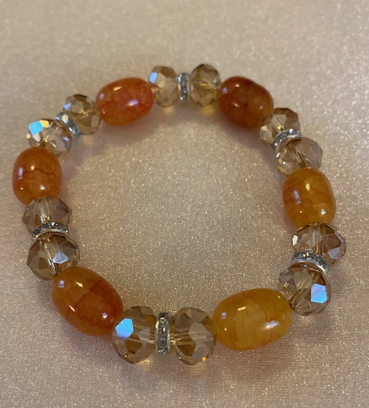 Glass Bead Bracelet