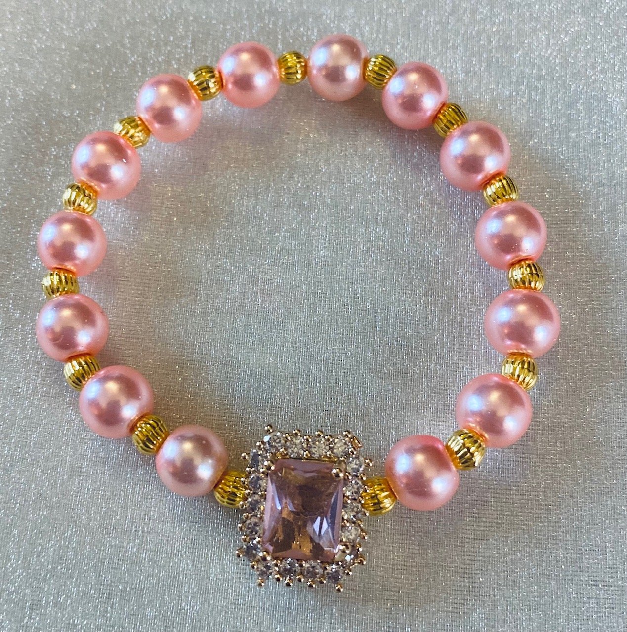 Glass Bead Bracelet