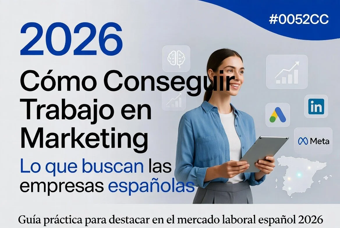 Cómo Conseguir Trabajo en Marketing en 2026: Lo que buscan las Empresas Españolas