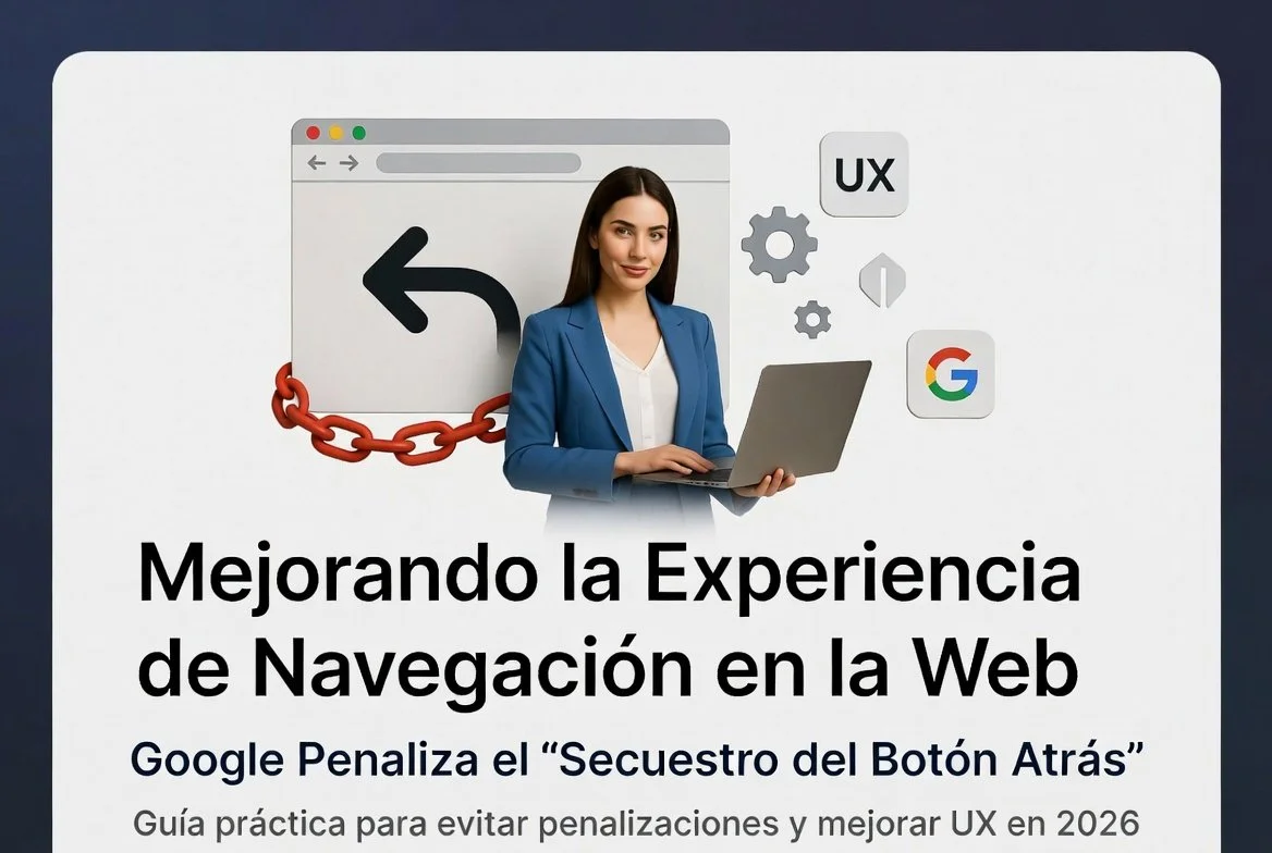 Mejorando la Experiencia de Navegación en la Web: Google Penaliza el "Back Button Hijacking"