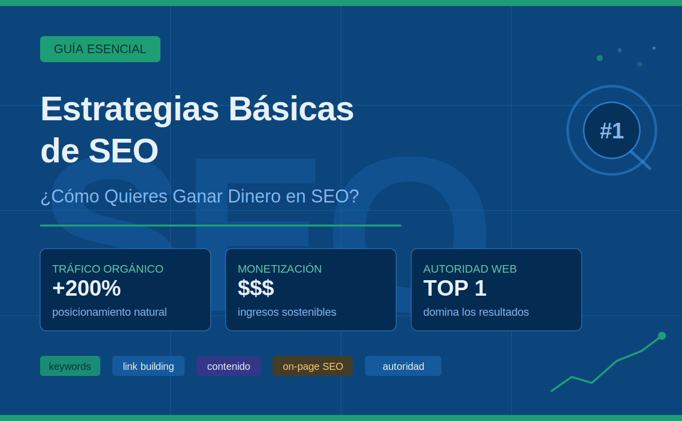 Estrategias Básicas de SEO: ¿Cómo Quieres Ganar Dinero en SEO?