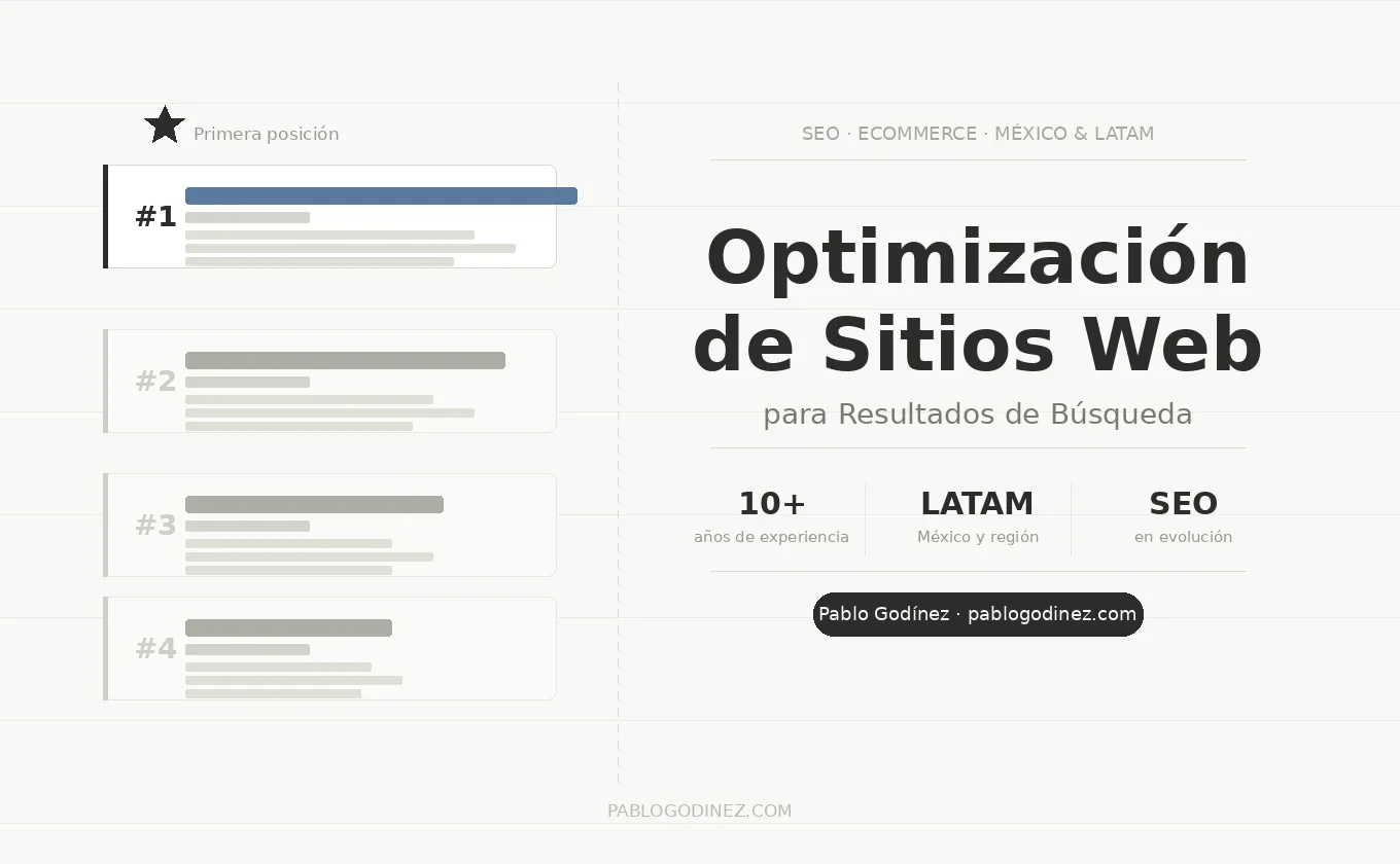 Optimización de Sitios Web para Resultados de Búsqueda