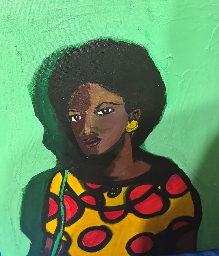 The Lady at the Green House